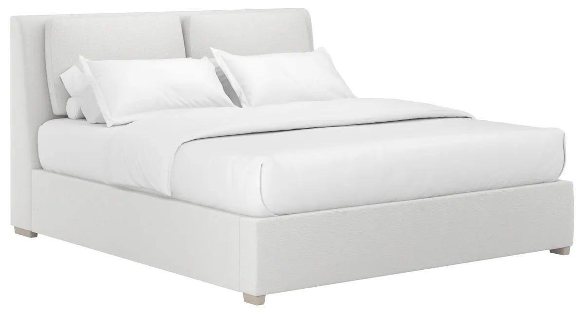 ART Furniture 413116-2743H1 Grant King Pillow Track Uph Bed Snow ART Furniture 413116-2743H1 Grant King Pillow Track Uph Bed Snow