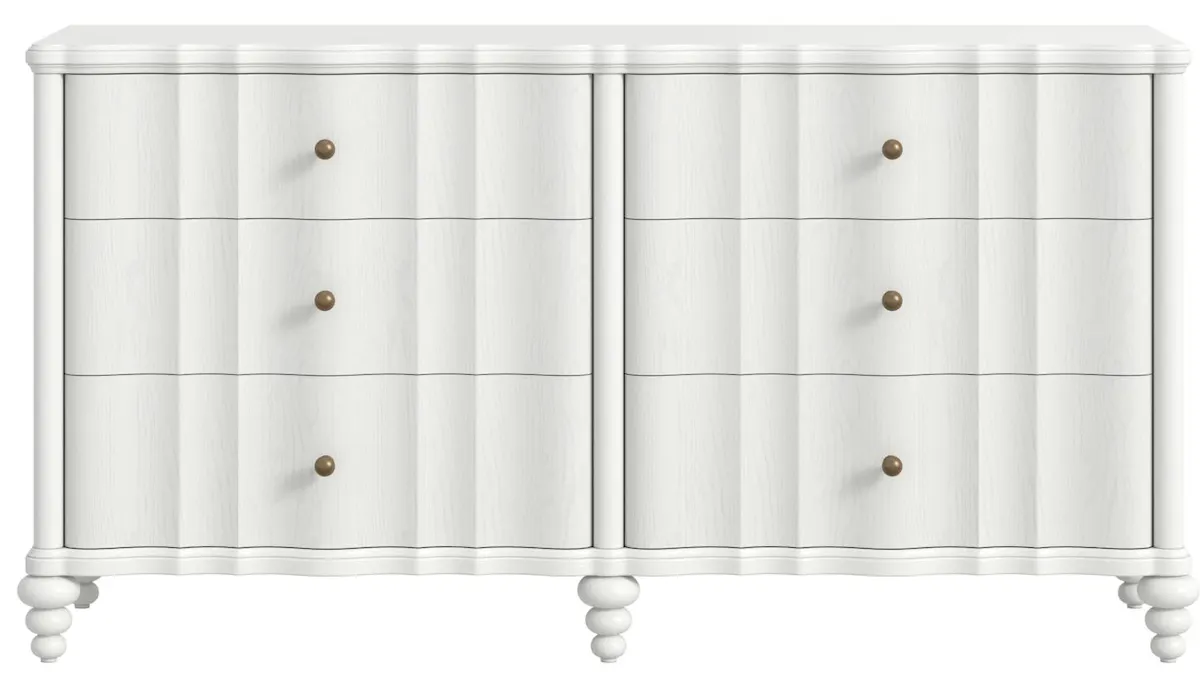 ART Furniture 339130-2367 Haven Dresser Warm White ART Furniture 339130-2367 Haven Dresser Warm White