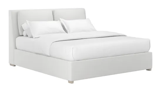 ART Furniture 413115-2743H1 Grant Queen Pillow Track Uph Bed Snow ART Furniture 413115-2743H1 Grant Queen Pillow Track Uph Bed Snow