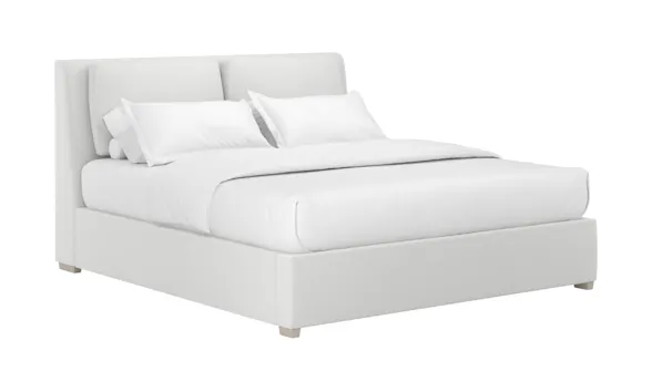 ART Furniture 413115-2743H1 Grant Queen Pillow Track Uph Bed Snow ART Furniture 413115-2743H1 Grant Queen Pillow Track Uph Bed Snow