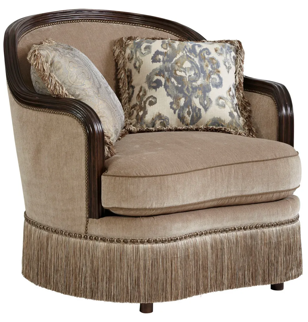ART Furniture 509503-5527AB Giovanna Azure Matching Chair ART Furniture 509503-5527AB Giovanna Azure Matching Chair