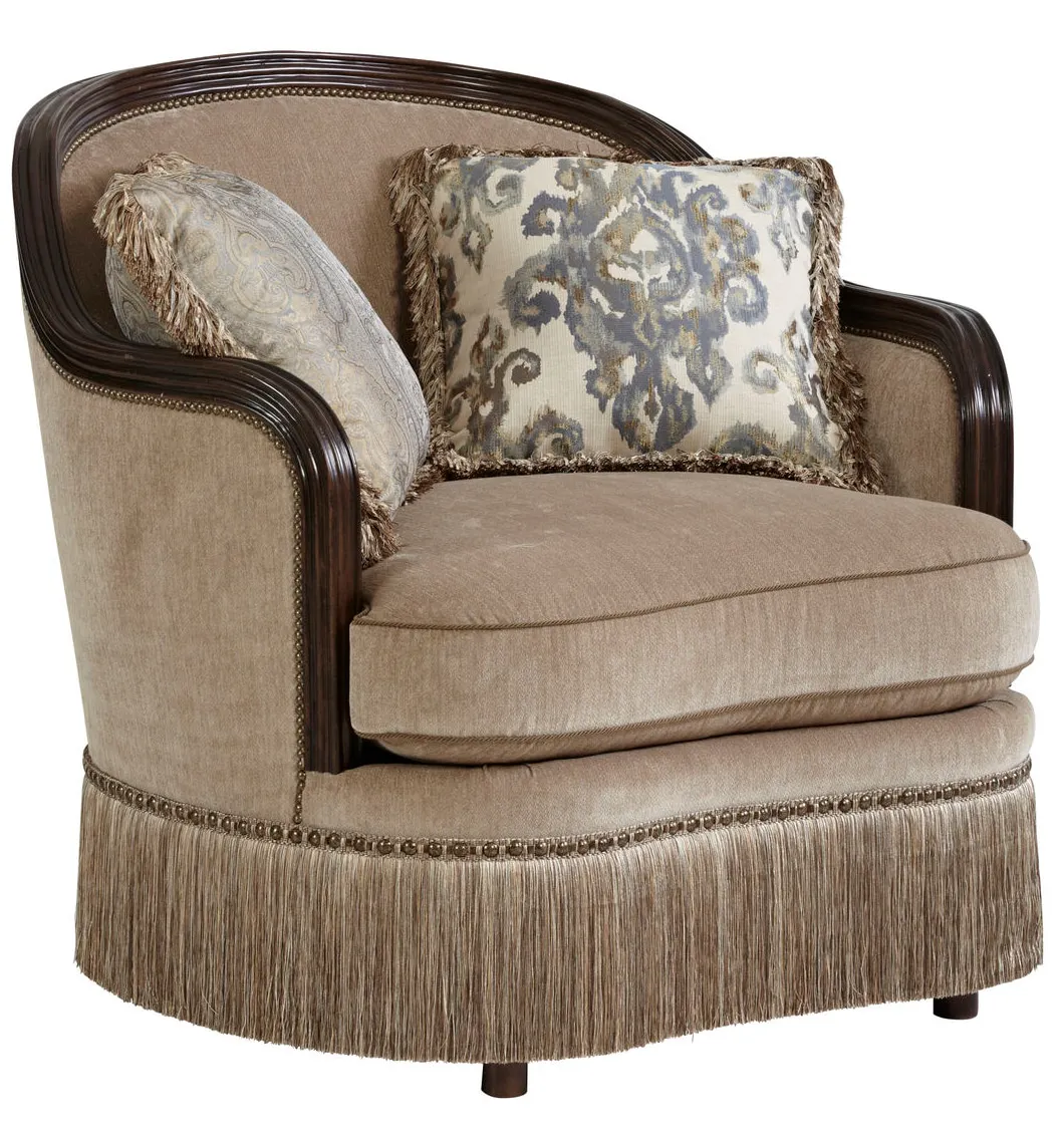 ART Furniture 509503-5527AB Giovanna Azure Matching Chair ART Furniture 509503-5527AB Giovanna Azure Matching Chair