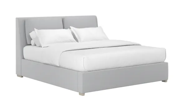 ART Furniture 413115-2743H2 Grant Queen Pillow Track Uph Bed Alum ART Furniture 413115-2743H2 Grant Queen Pillow Track Uph Bed Alum