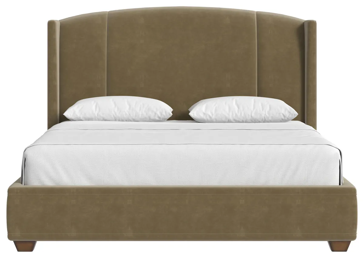 ART Furniture 338126-2731 Harbor King Upholstered Panel Bed ART Furniture 338126-2731 Harbor King Upholstered Panel Bed