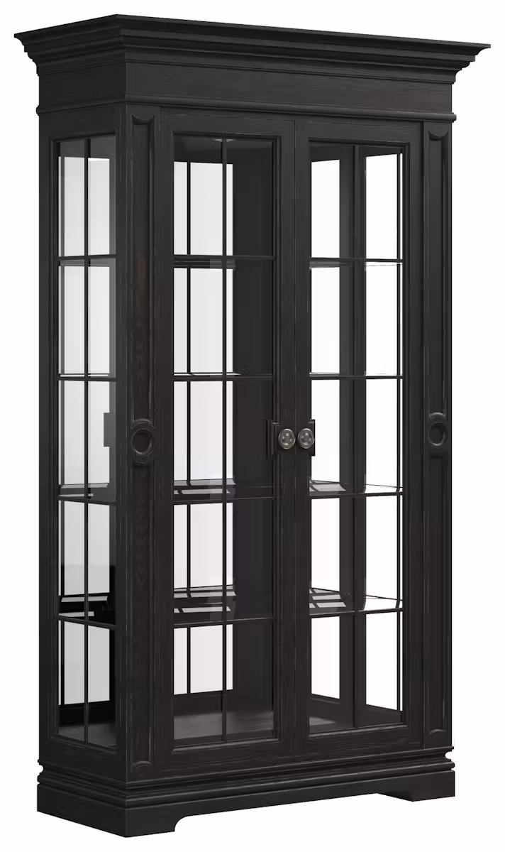 ART Furniture 334240-2659 Atrium 2 Door Glass Cabinet ART Furniture 334240-2659 Atrium 2 Door Glass Cabinet