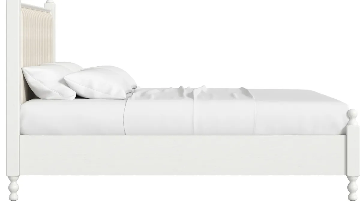 ART Furniture 339135-2367 Haven Queen Uph Finial Bed ART Furniture 339135-2367 Haven Queen Uph Finial Bed