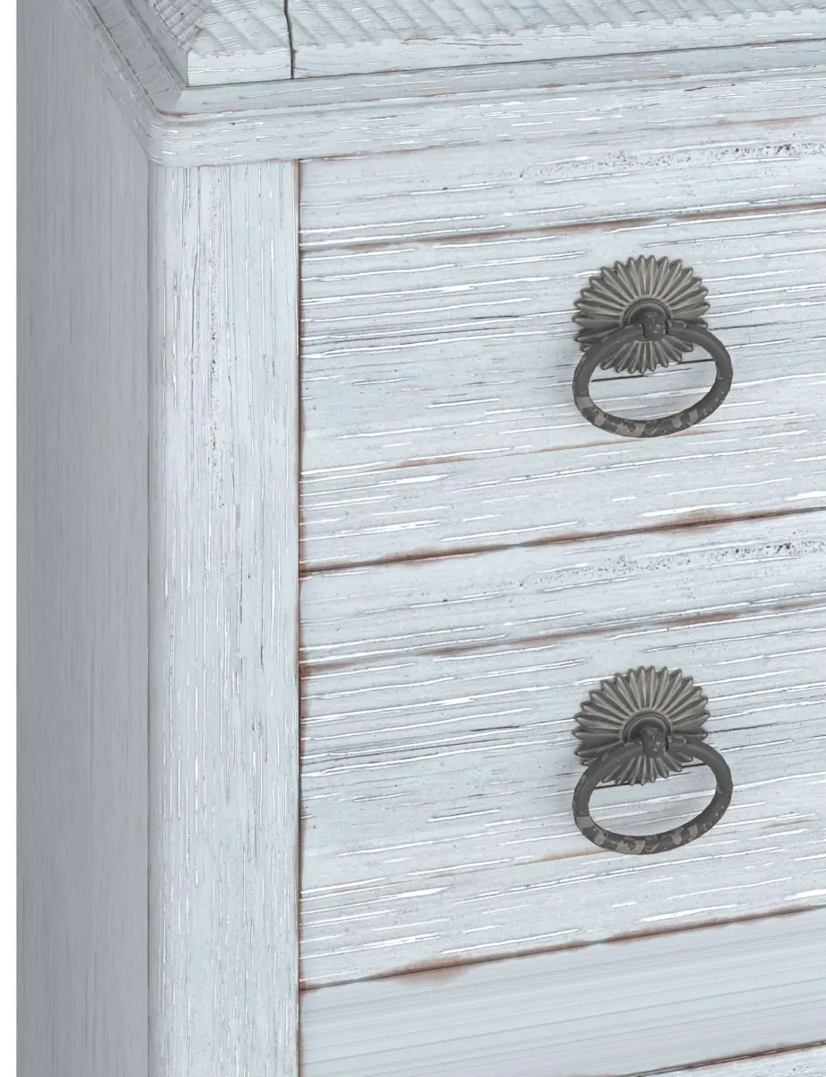 ART Furniture 251150-1361 Summer Creek 8 Drwr Chest Shutter Blue ART Furniture 251150-1361 Summer Creek 8 Drwr Chest Shutter Blue