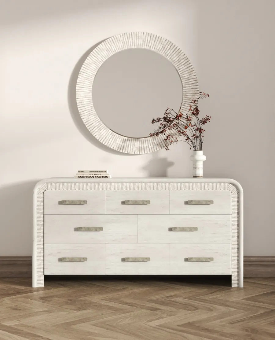ART Furniture 333123-2250 Ashlar Round Mirror ART Furniture 333123-2250 Ashlar Round Mirror