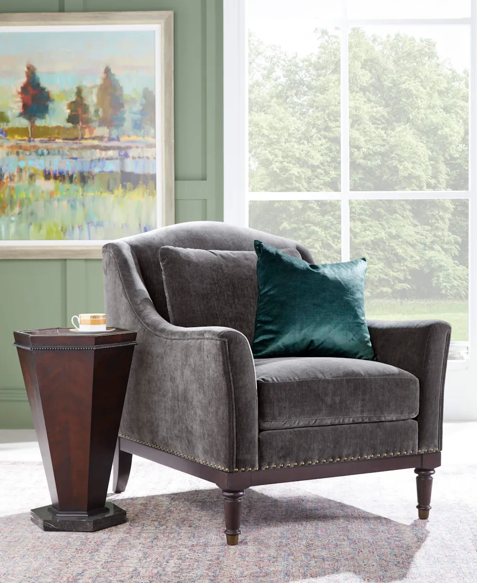 ART Furniture 528503-1730AA Magritte Accent Chair Charcoal ART Furniture 528503-1730AA Magritte Accent Chair Charcoal