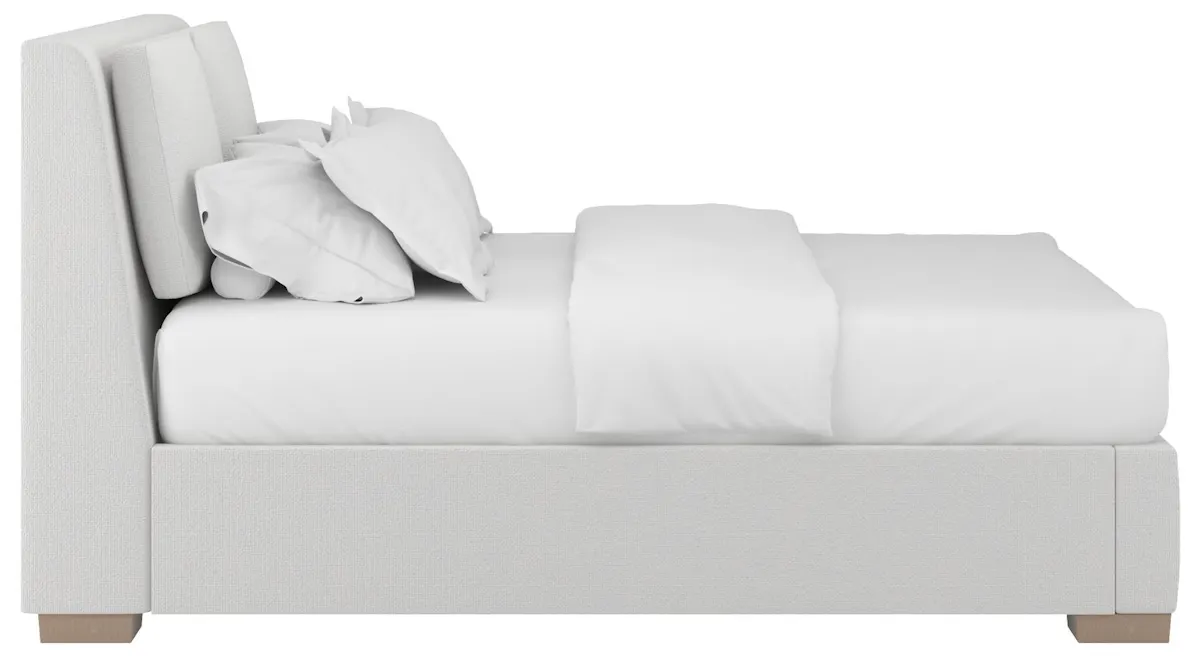 ART Furniture 413115-2743H1 Grant Queen Pillow Track Uph Bed Snow ART Furniture 413115-2743H1 Grant Queen Pillow Track Uph Bed Snow