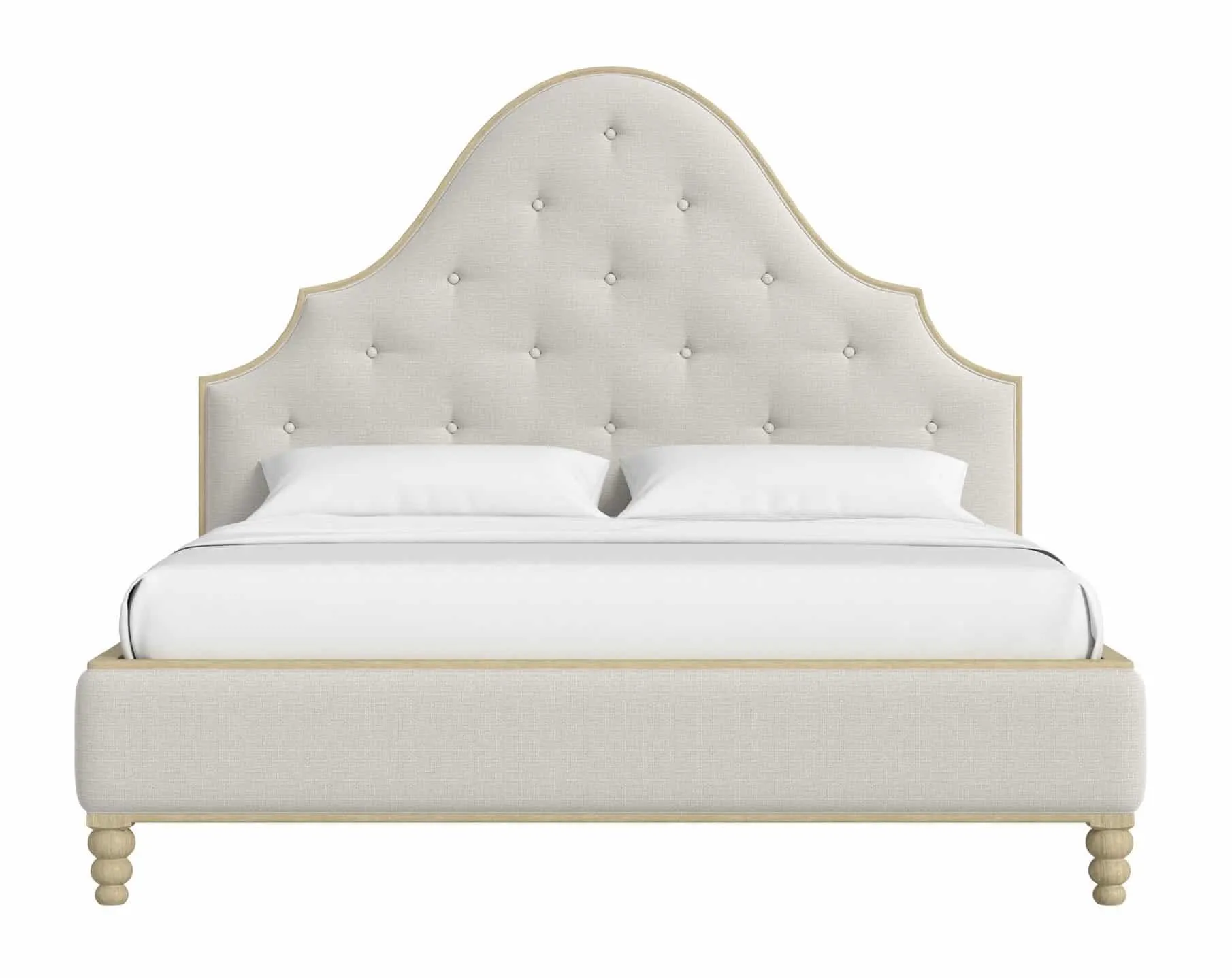ART Furniture 339126-2325 Haven King Uph Bed Sundrenched Oak
