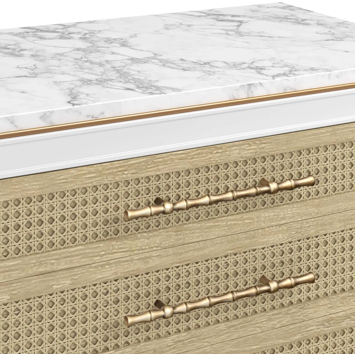 ART Furniture 436397-1866 Eave Accent Chest Uplifting White ART Furniture 436397-1866 Eave Accent Chest Uplifting White