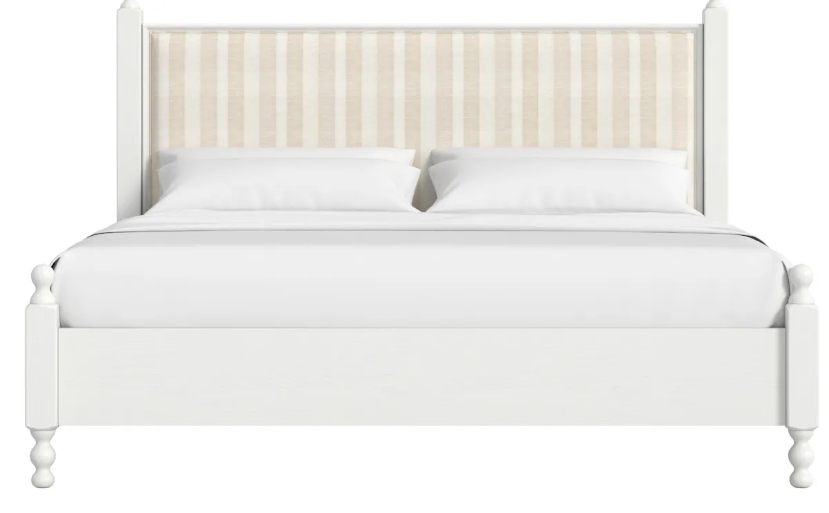 ART Furniture 339135-2367 Haven Queen Uph Finial Bed ART Furniture 339135-2367 Haven Queen Uph Finial Bed
