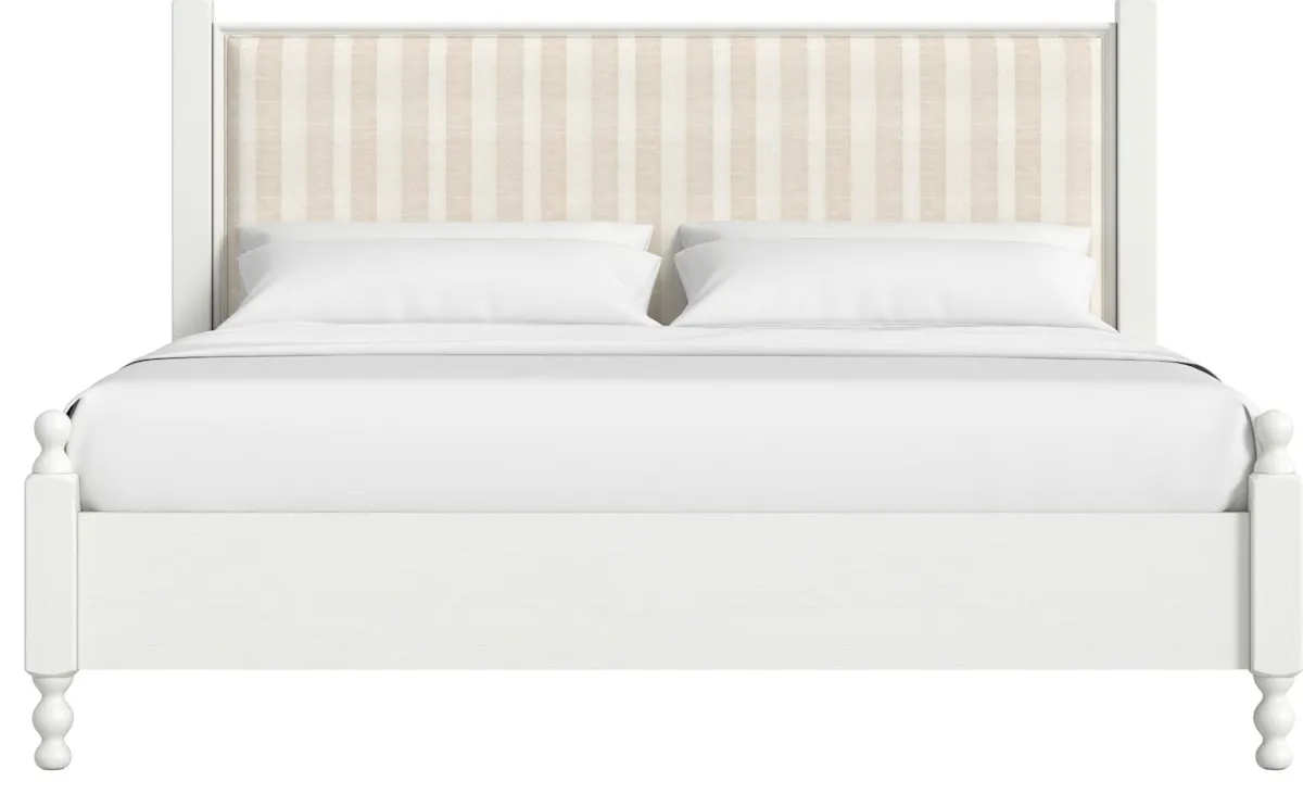 ART Furniture 339136-2367 Haven King Uph Finial Bed ART Furniture 339136-2367 Haven King Uph Finial Bed