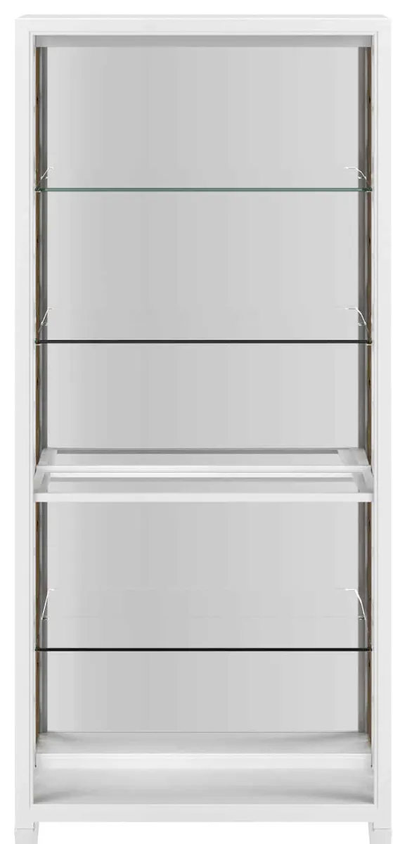 ART Furniture 436401-1866 Eave Etagere Bookcase Uplifting White ART Furniture 436401-1866 Eave Etagere Bookcase Uplifting White