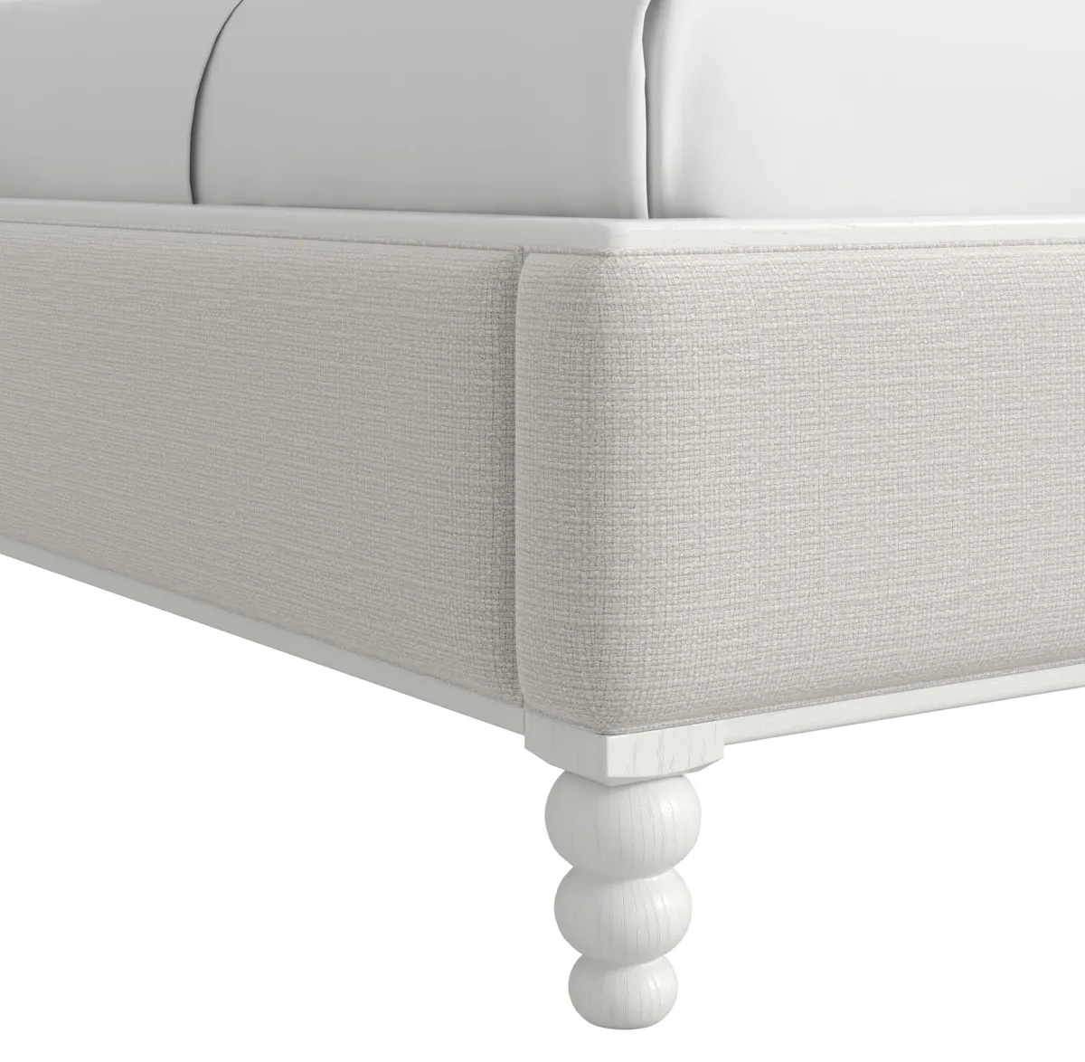 ART Furniture 339126-2367 Haven King Uph Bed Warm White ART Furniture 339126-2367 Haven King Uph Bed Warm White
