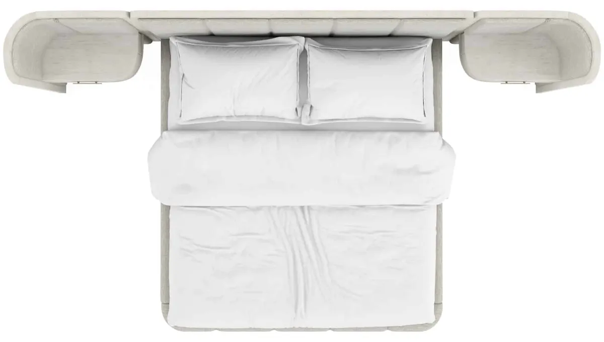 ART Furniture 333126-2250WN Ashlar King Upholstered Wall Panel Bed ART Furniture 333126-2250WN Ashlar King Upholstered Wall Panel Bed