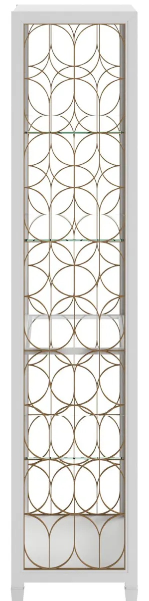 ART Furniture 436401-1866 Eave Etagere Bookcase Uplifting White ART Furniture 436401-1866 Eave Etagere Bookcase Uplifting White