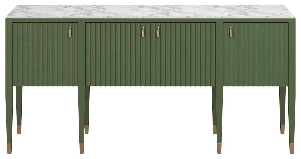 ART Furniture 436251-1865 Eave Sideboard with Stone Top Darkened Sage ART Furniture 436251-1865 Eave Sideboard with Stone Top Darkened Sage