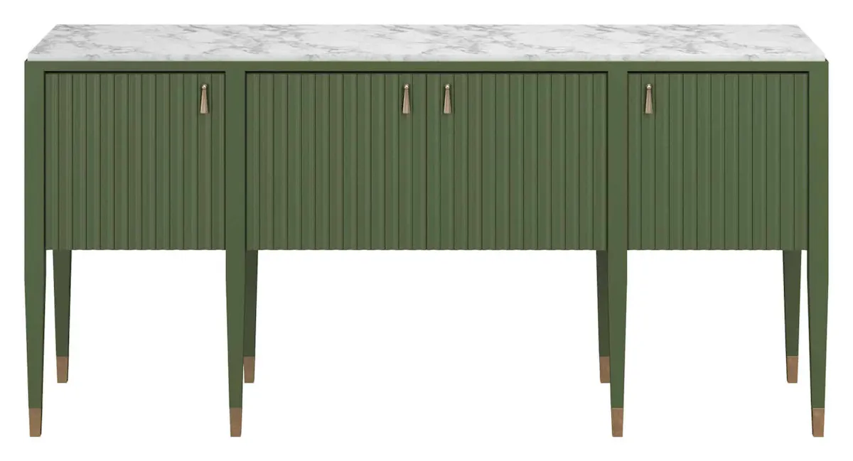 ART Furniture 436251-1865 Eave Sideboard with Stone Top Darkened Sage ART Furniture 436251-1865 Eave Sideboard with Stone Top Darkened Sage