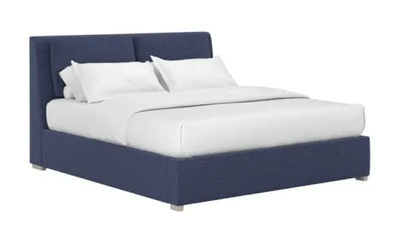 ART Furniture 413115-2743H3 Grant Queen Pillow Track Uph Bed Eclipse