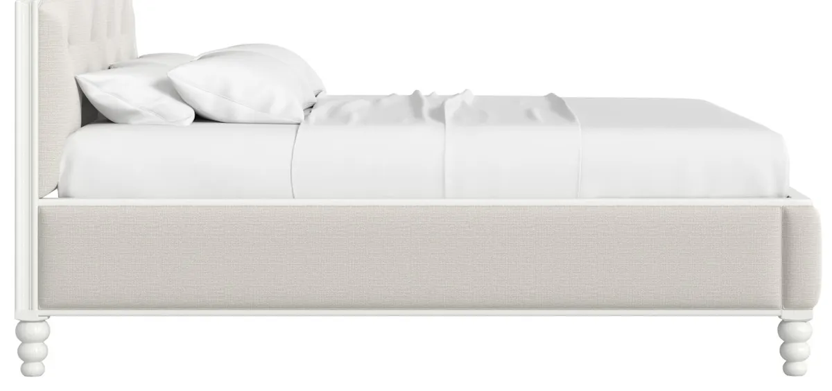 ART Furniture 339125-2367 Haven Queen Uph Bed Warm White ART Furniture 339125-2367 Haven Queen Uph Bed Warm White