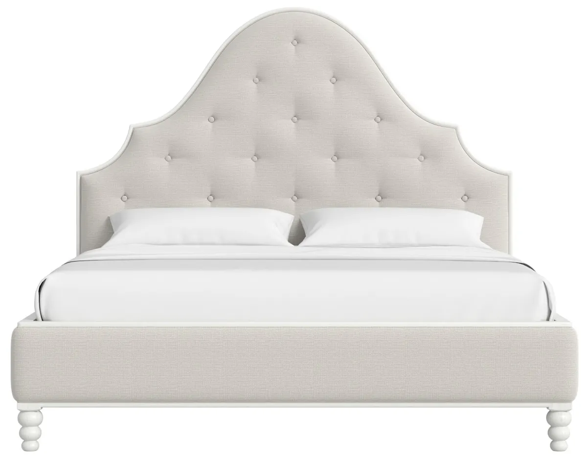 ART Furniture 339125-2367 Haven Queen Uph Bed Warm White ART Furniture 339125-2367 Haven Queen Uph Bed Warm White