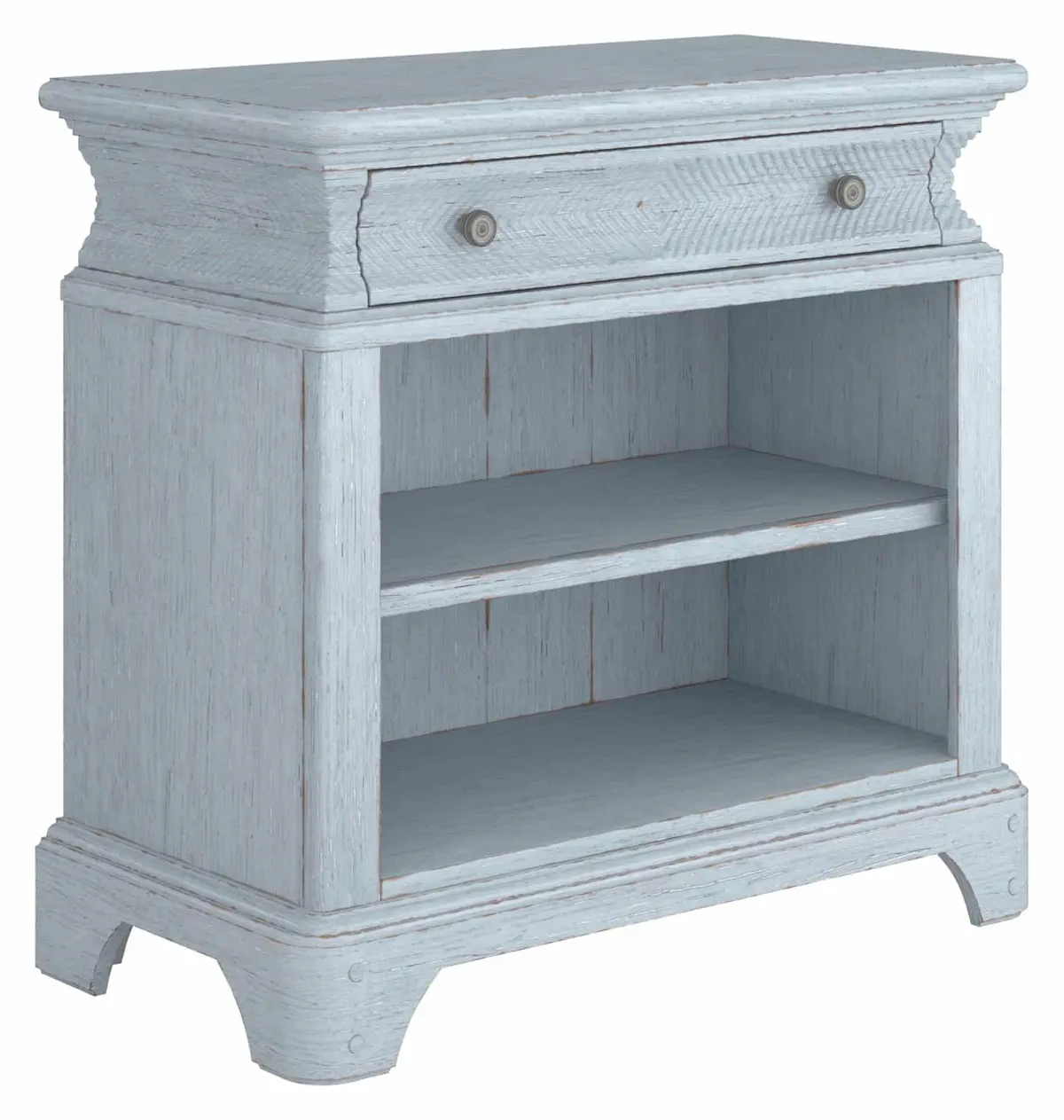 ART Furniture 251141-1361 Summer Creek Nightstand Shutter Blue ART Furniture 251141-1361 Summer Creek Nightstand Shutter Blue
