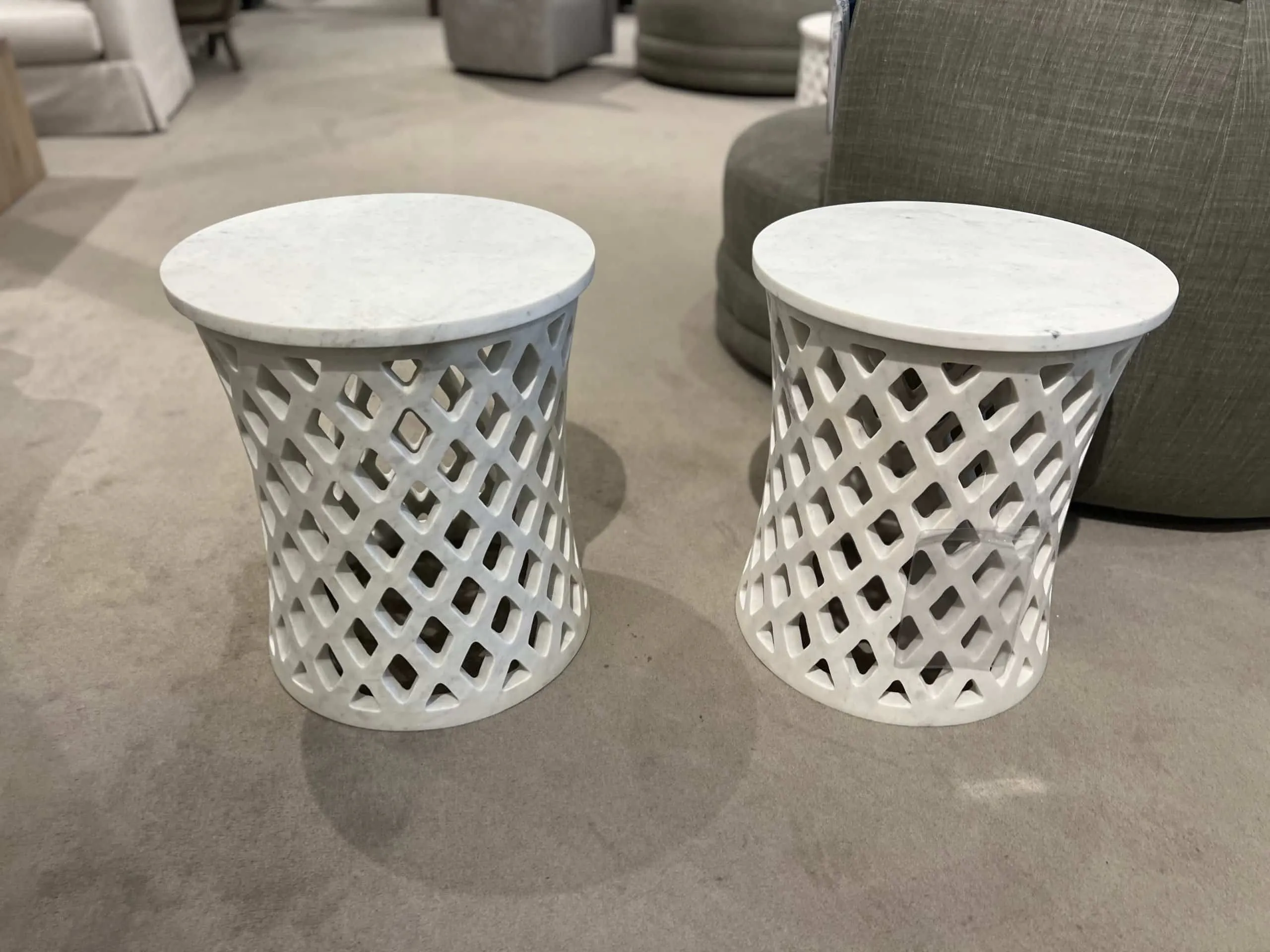 Maitland-Smith 8375-32/30 Diamond Fret Side Table
