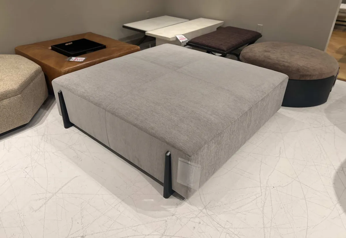 Century LTD7110-6060/10 Rockford 60" Square Ottoman Century LTD7110-6060/10 Rockford 60" Square Ottoman