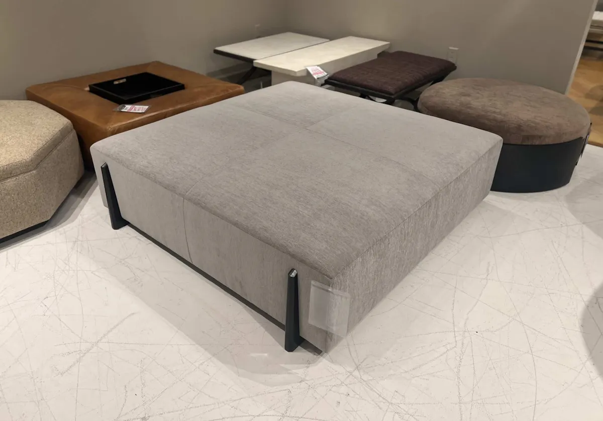 Century LTD7110-6060/10 Rockford 60" Square Ottoman Century LTD7110-6060/10 Rockford 60" Square Ottoman