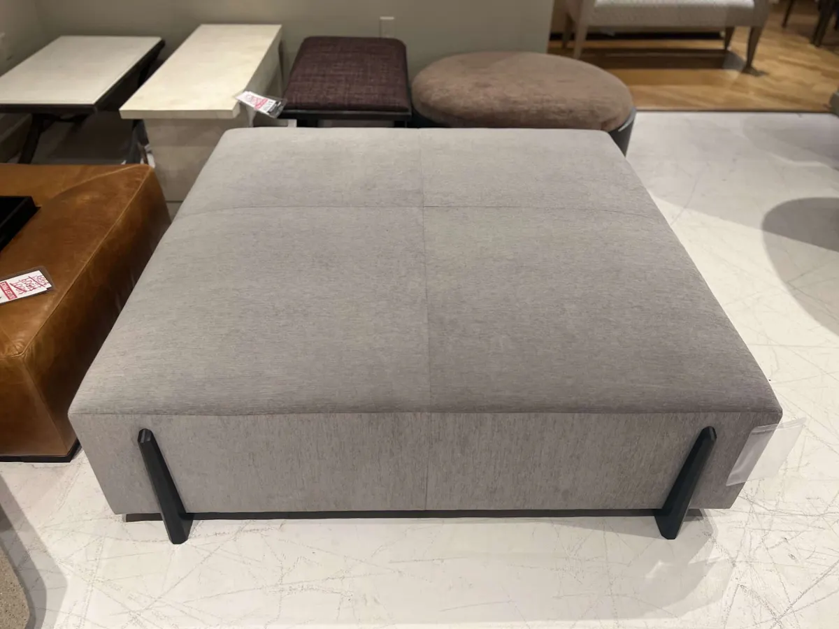 Century LTD7110-6060/10 Rockford 60" Square Ottoman Century LTD7110-6060/10 Rockford 60" Square Ottoman