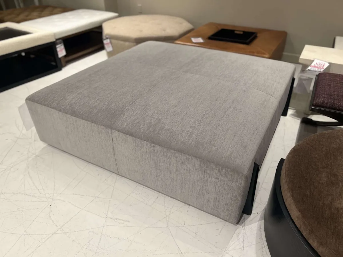 Century LTD7110-6060/10 Rockford 60" Square Ottoman Century LTD7110-6060/10 Rockford 60" Square Ottoman