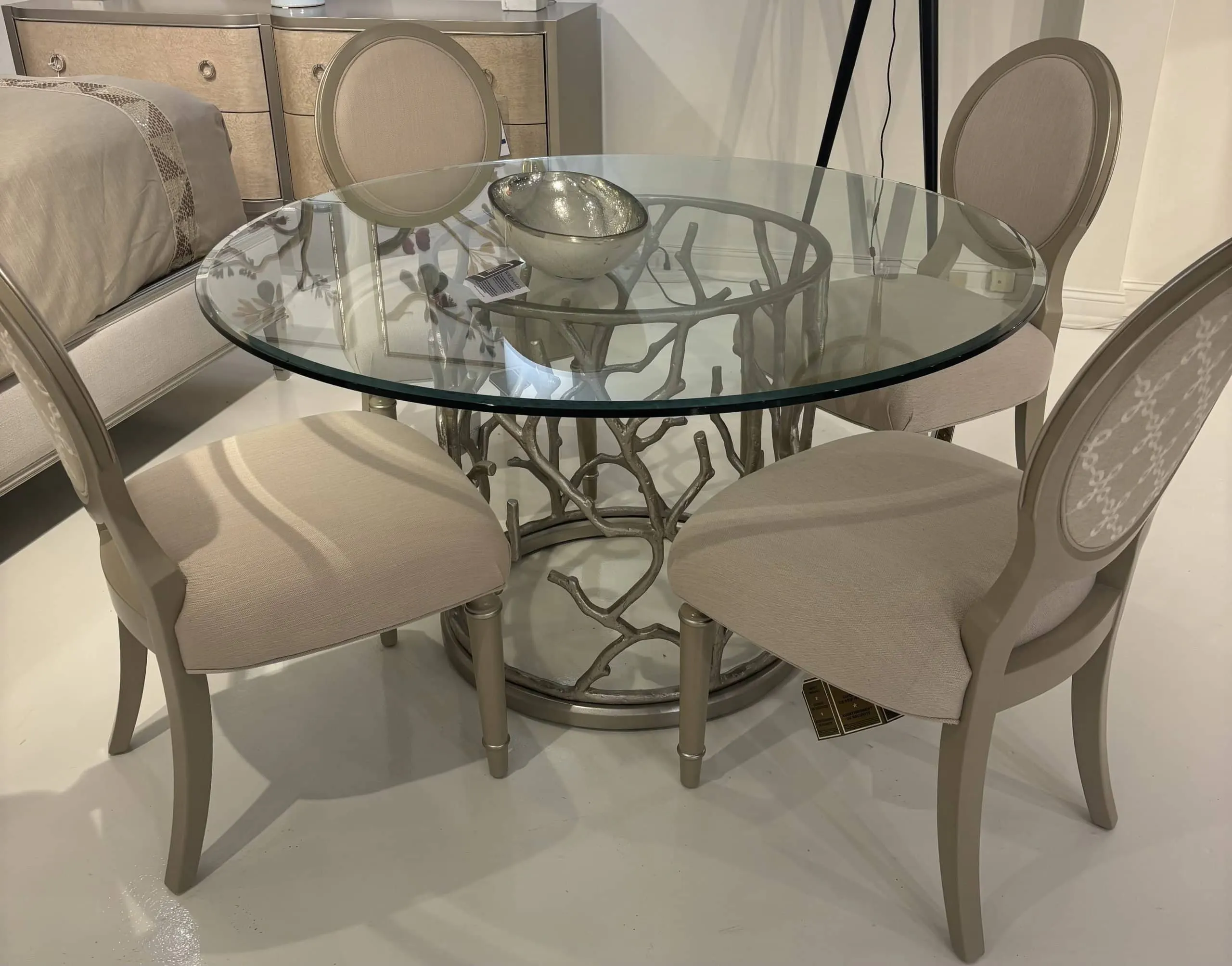 Caracole CLA-419-2015 Around the Reef Dining Table and Chairs