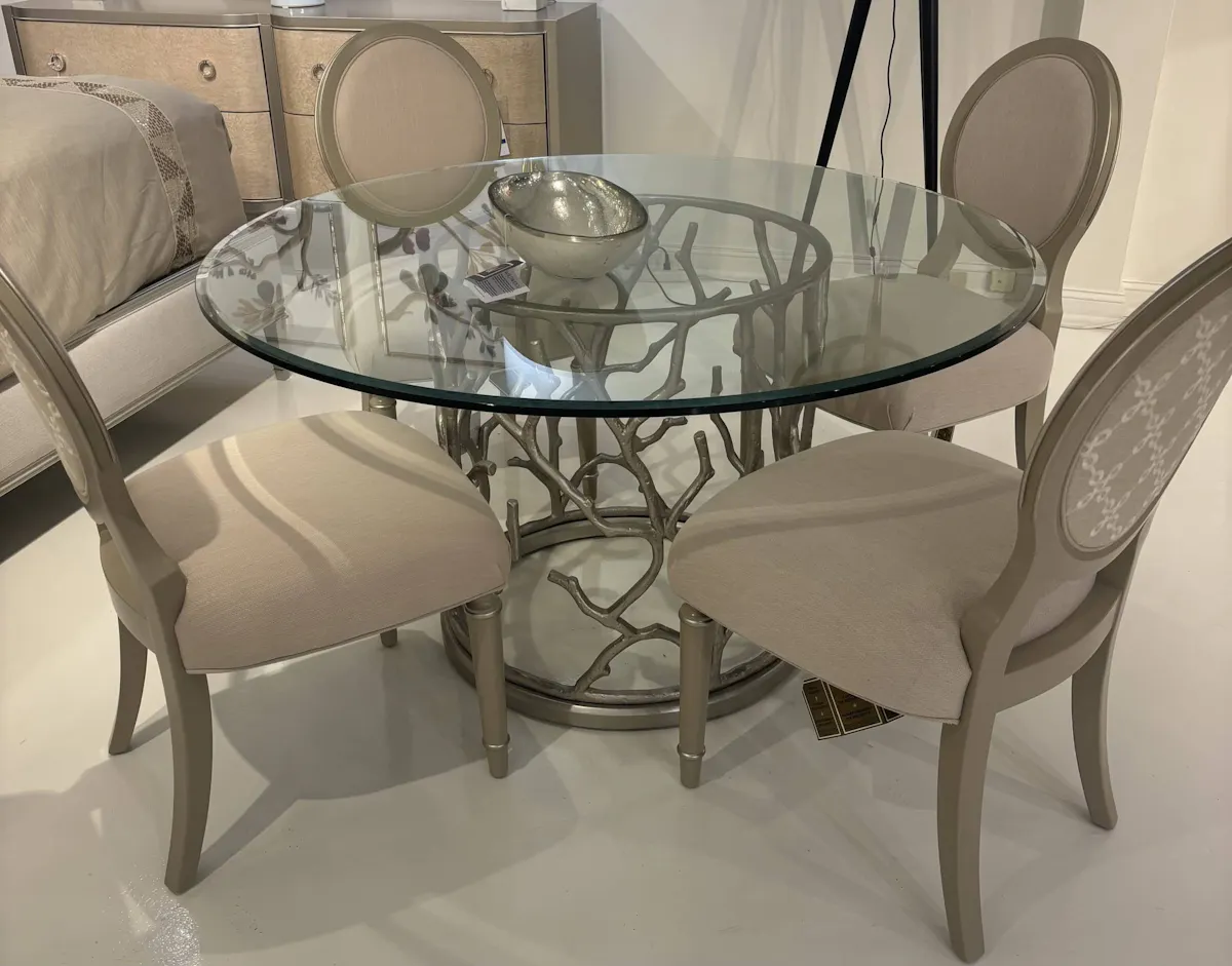 Caracole CLA-419-2015 Around the Reef Dining Table and Chairs Caracole CLA-419-2015 Around the Reef Dining Table and Chairs
