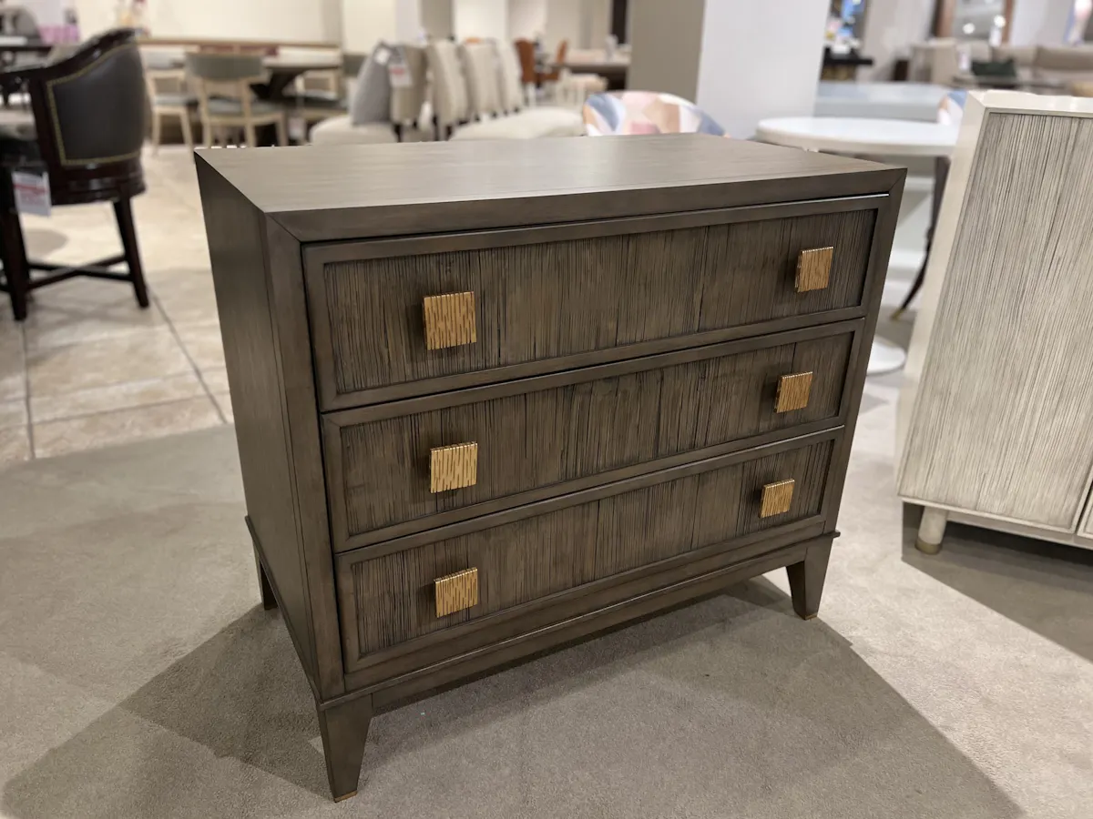 Century CT1008-MK/100 Carlyle 3 Drawer Nightstand Century CT1008-MK/100 Carlyle 3 Drawer Nightstand