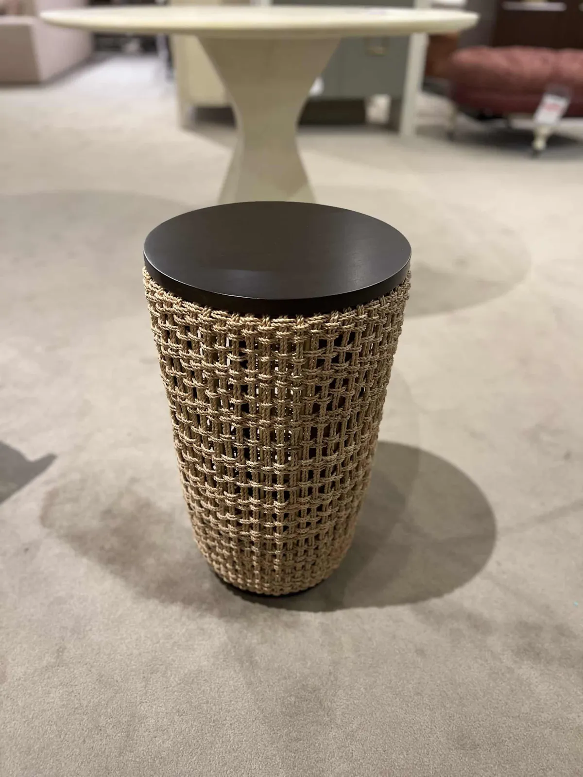 Century CT2043-JV/130 Devine Woven Spot Table Century CT2043-JV/130 Devine Woven Spot Table