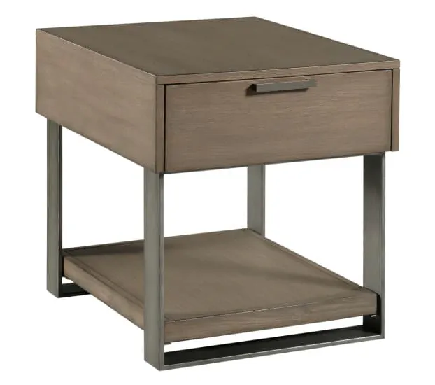 Hammry 093-916 Stella Rectangular Drawer End Table Hammry 093-916 Stella Rectangular Drawer End Table