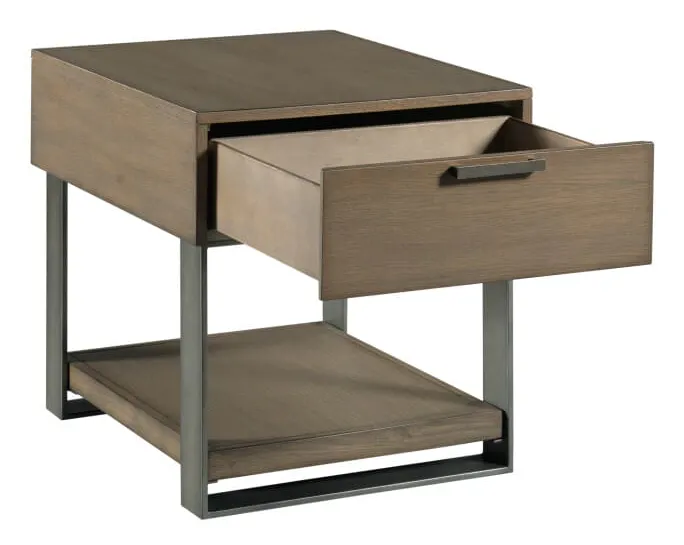 Hammry 093-916 Stella Rectangular Drawer End Table Hammry 093-916 Stella Rectangular Drawer End Table
