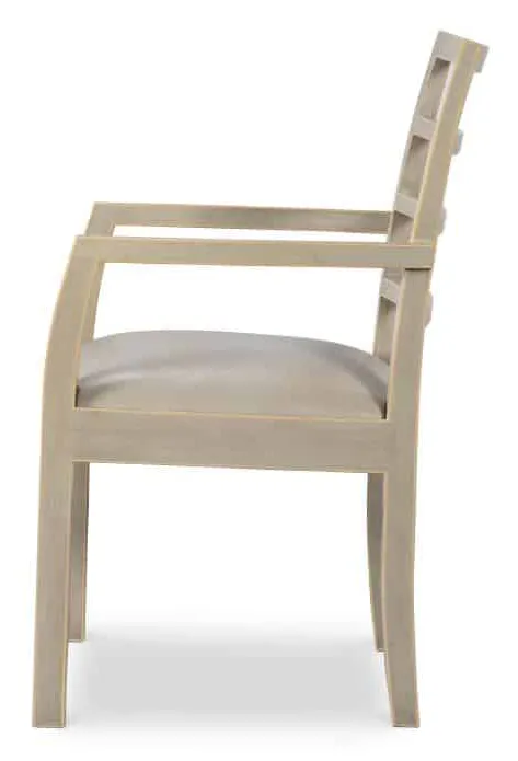 Century Furniture AE-CCU-3164A-F2 Dara Arm Chair Modern French Grey & Taupe Century Furniture AE-CCU-3164A-F2 Dara Arm Chair Modern French Grey & Taupe