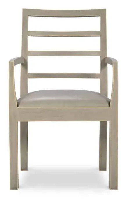 Century Furniture AE-CCU-3164A-F2 Dara Arm Chair Modern French Grey & Taupe Century Furniture AE-CCU-3164A-F2 Dara Arm Chair Modern French Grey & Taupe