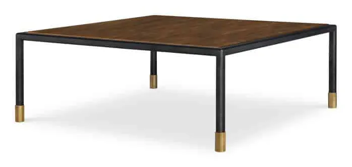 Century Furniture AE9-618-2 Jennings Square Cocktail Table Walnut Century Furniture AE9-618-2 Jennings Square Cocktail Table Walnut