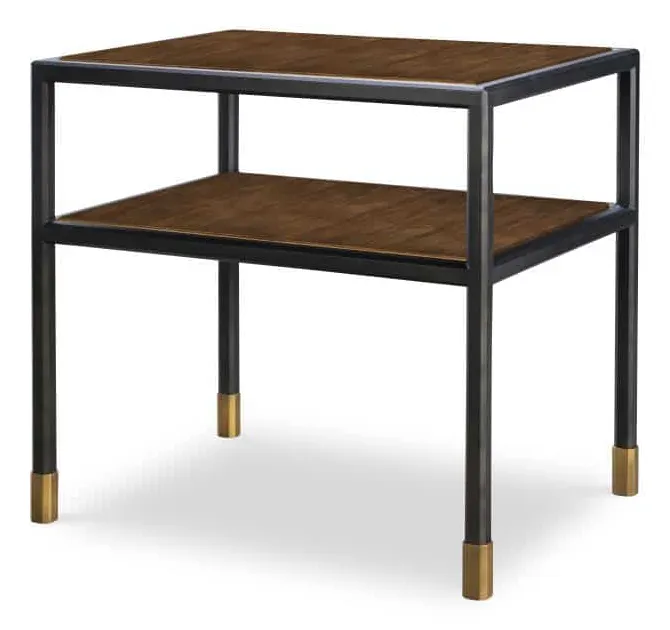 Century Furniture AE9-682-2 Jennings Side Table Walnut Century Furniture AE9-682-2 Jennings Side Table Walnut