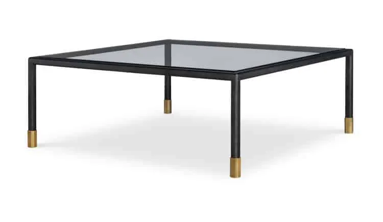 Century Furniture AEA-618-1 Jennings Square Cocktail Table Glass