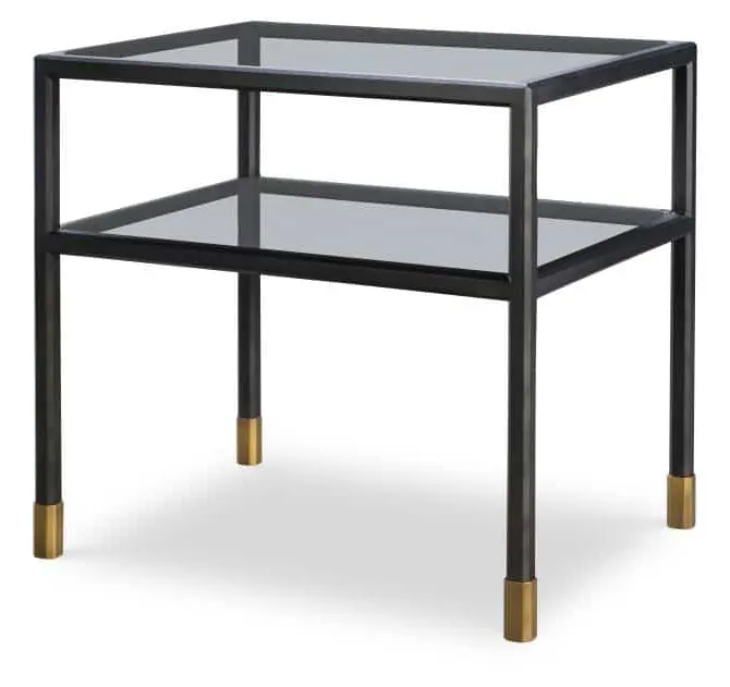 Century Furniture AEA-682-1 Jennings Side Table Glass Century Furniture AEA-682-1 Jennings Side Table Glass
