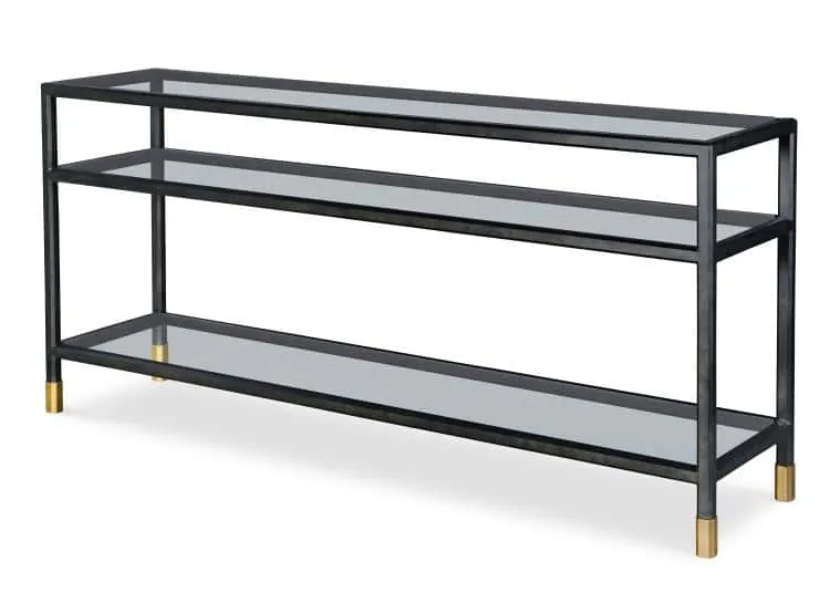 Century Furniture AEA-731-1 Jennings Console Table Glass