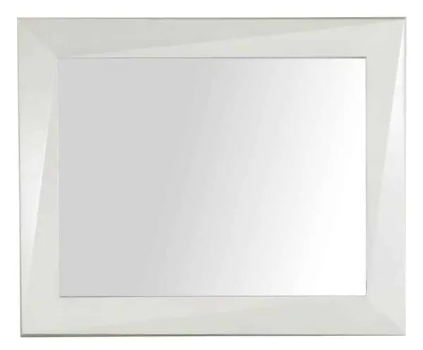 Century Furniture C7A-234-V1 Faceted Mirror Light Parchment Century Furniture C7A-234-V1 Faceted Mirror Light Parchment