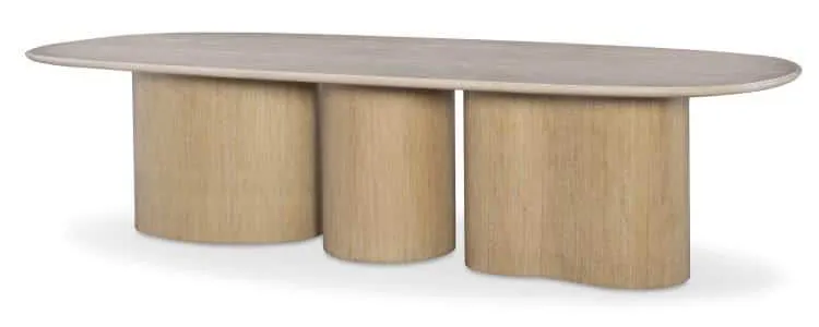 Century CD9-301 Erosion Dining Table - Round/Kidney Base Century CD9-301 Erosion Dining Table - Round/Kidney Base