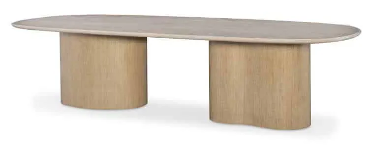 Century CD9-302 Erosion Dining Table - Kidney Bases Century CD9-302 Erosion Dining Table - Kidney Bases
