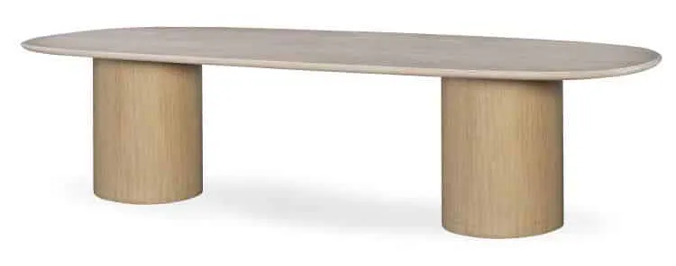 Century Furniture CDA-303-V1 Erosion Dining Table Round Bases Sahara Century Furniture CDA-303-V1 Erosion Dining Table Round Bases Sahara
